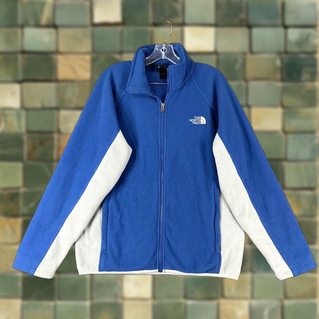The North Face The North Face Jacket Men M Blue Fleece Gray Windbreaker Regular Size US M / EU 48-50 / 2 - 1 Thumbnail