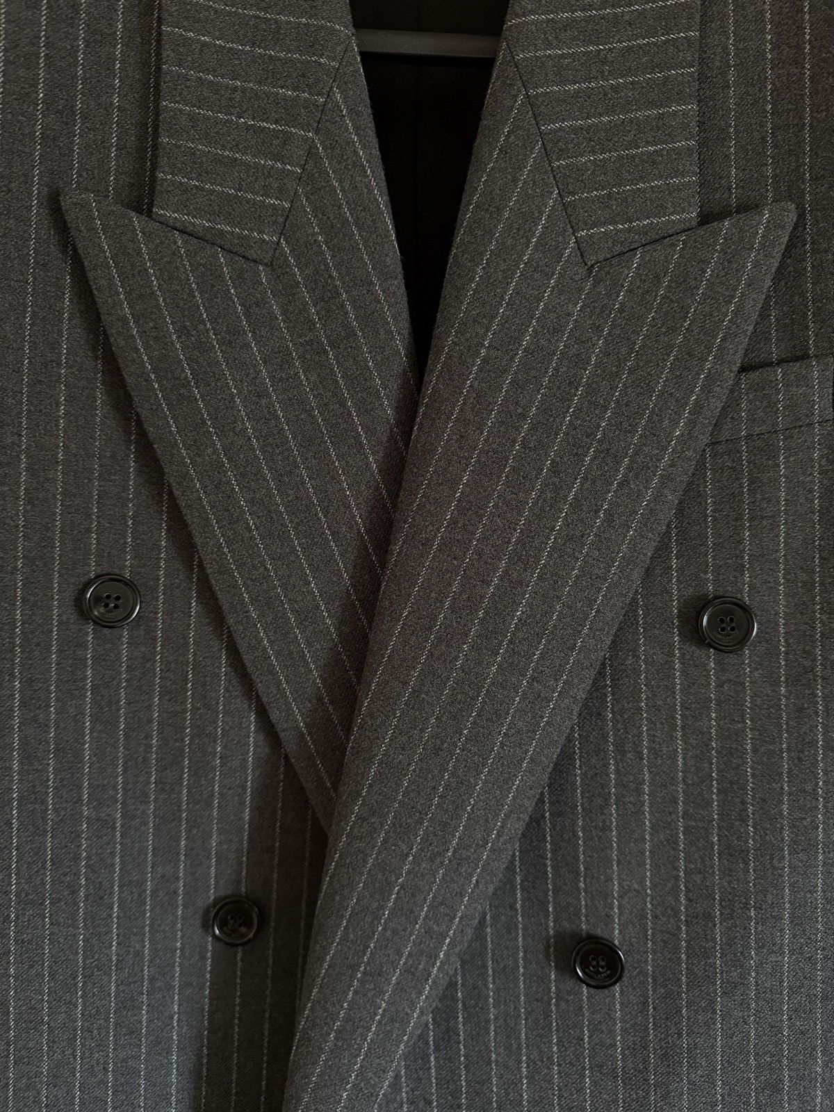 Saint Laurent Paris FW24 Double Breasted Blazer Size 46R - 4 Thumbnail