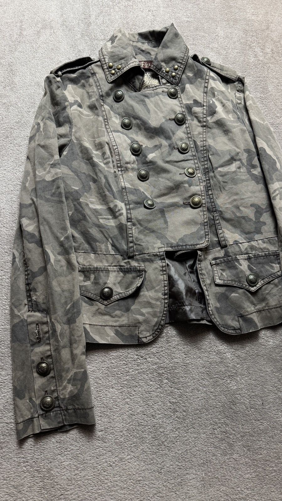 Hysteric Glamour 00s Napoleon Military Jacket Japan IfSixWasNine PPFM Style Size M / US 6-8 / IT 42-44 - 2 Thumbnail