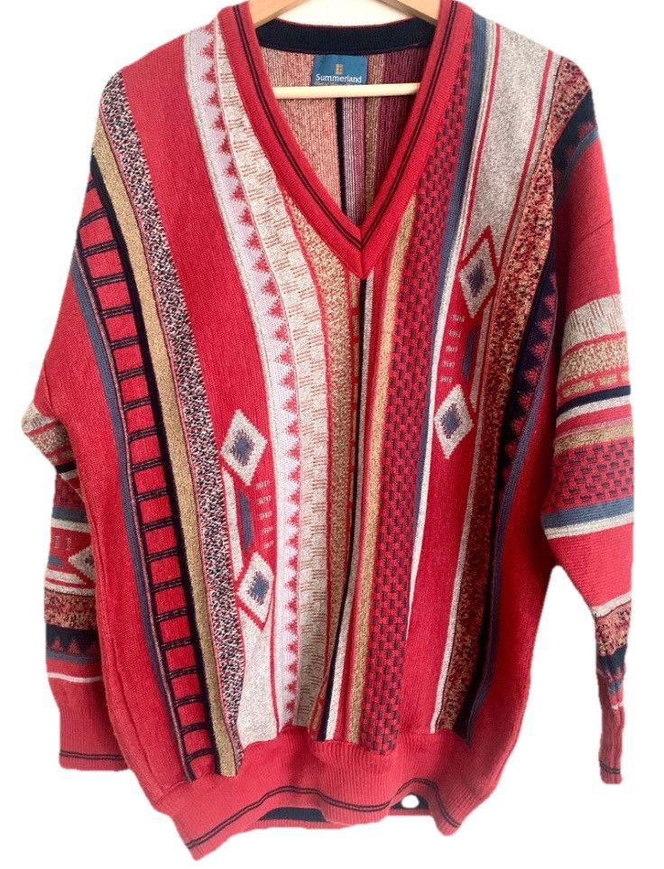 Designer × Vintage Vintage Retro 2000s Summerland Knitted Sweater - Size XL Size US XL / EU 56 / 4 - 3 Thumbnail