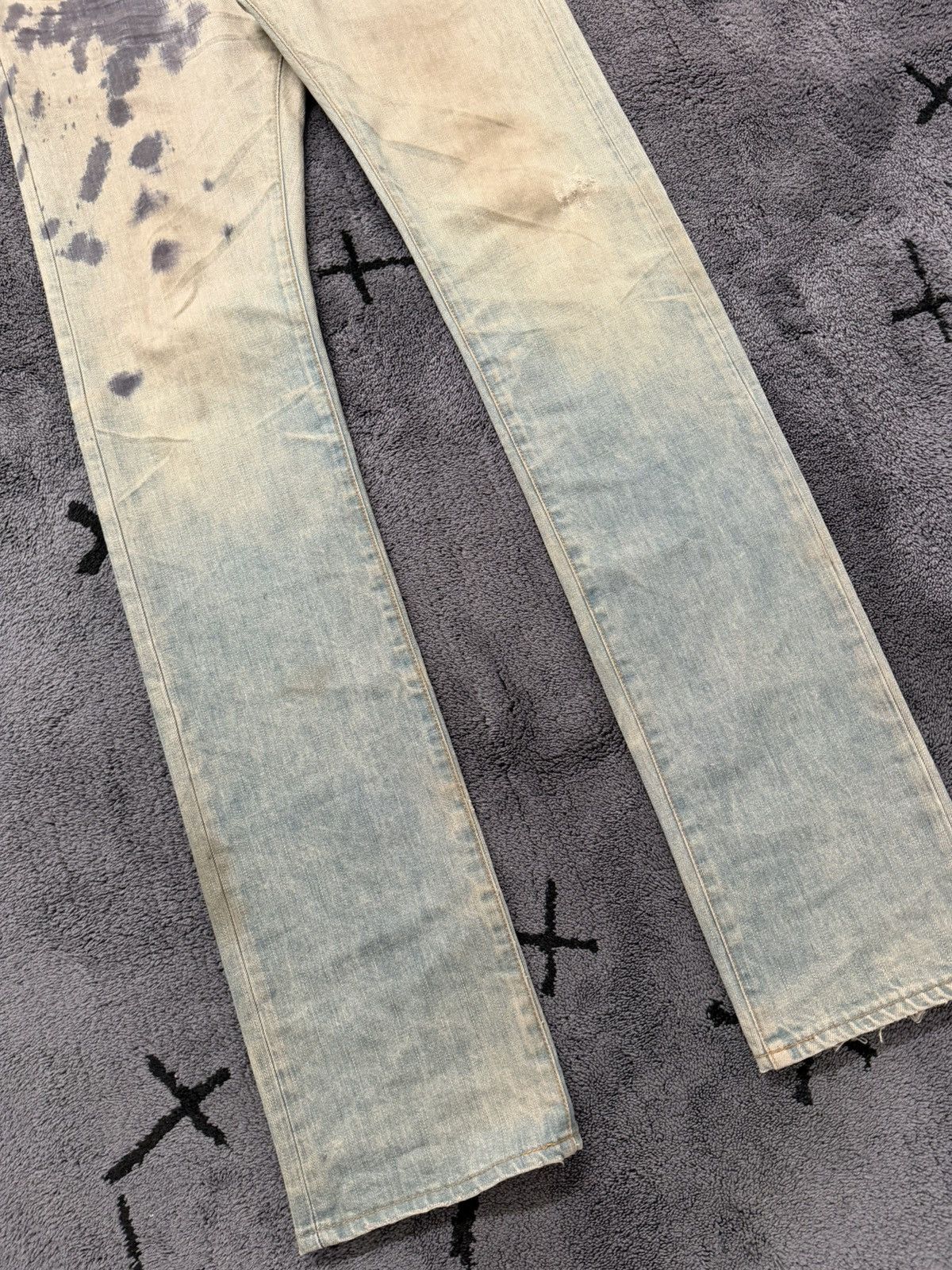 Dior SS05 inky Venom Nut Unwaxed Bleu Clairs Size US 31 - 7 Thumbnail