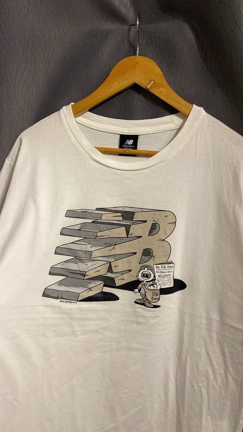 New Balance × Vintage NEW BALANCE ADAM WEAVER WHITE MEDIUM Size US M / EU 48-50 / 2 - 2 Thumbnail