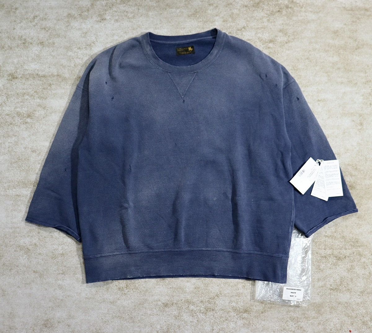 Visvim VISVIM 22SS C/D JUMBO SB SWEAT 3/4 ，size3 Size US L / EU 52-54 / 3 - 1 Thumbnail