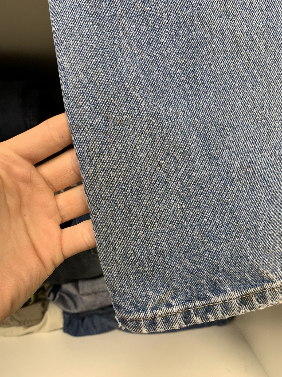 Carhartt × Vintage Vintage Carhartt Distressed Denim Thrashed Jeans Size US 32 / EU 48 - 12 Thumbnail