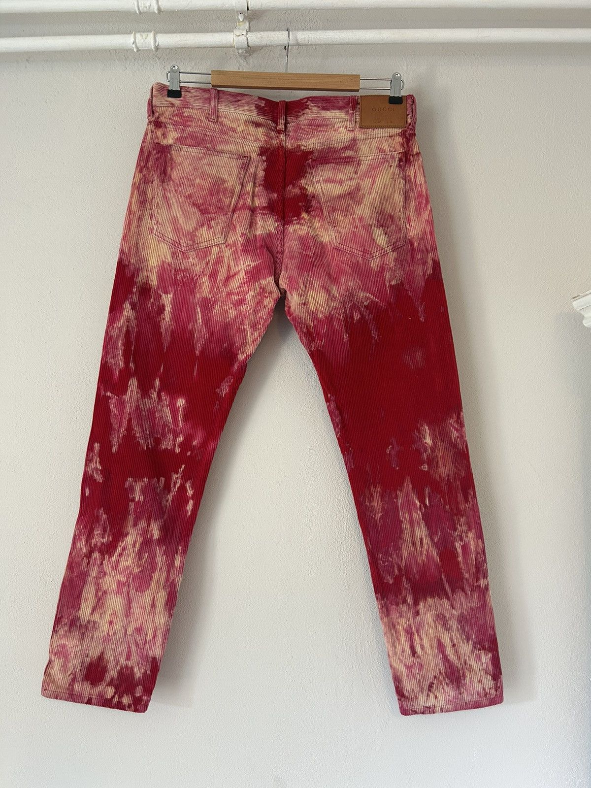 Gucci FW17 Gucci Tie Dye Corduroy Pants Size US 34 / EU 50 - 8 Thumbnail