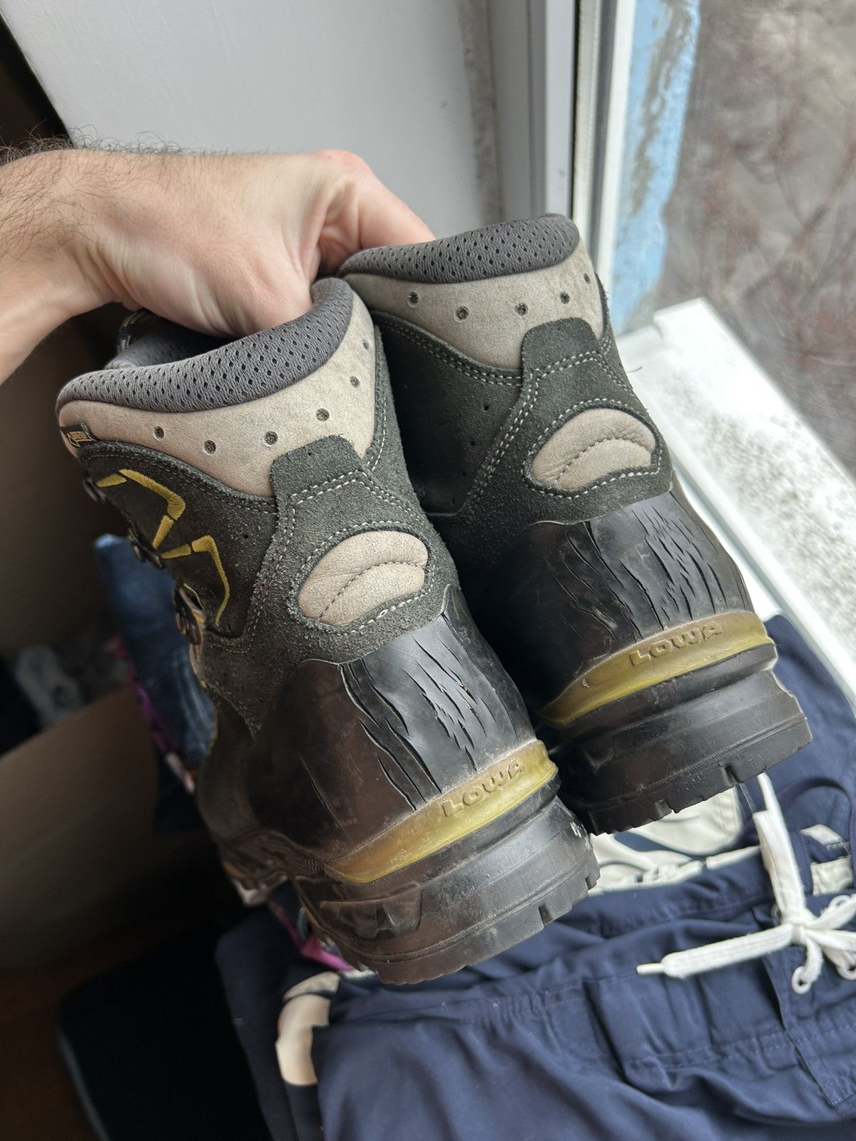 LOWA Vintage Lowa Ticam Gore-Tex Boots Men’s Vibram Outdoor UK9 Size US 10 / EU 43 - 6 Thumbnail