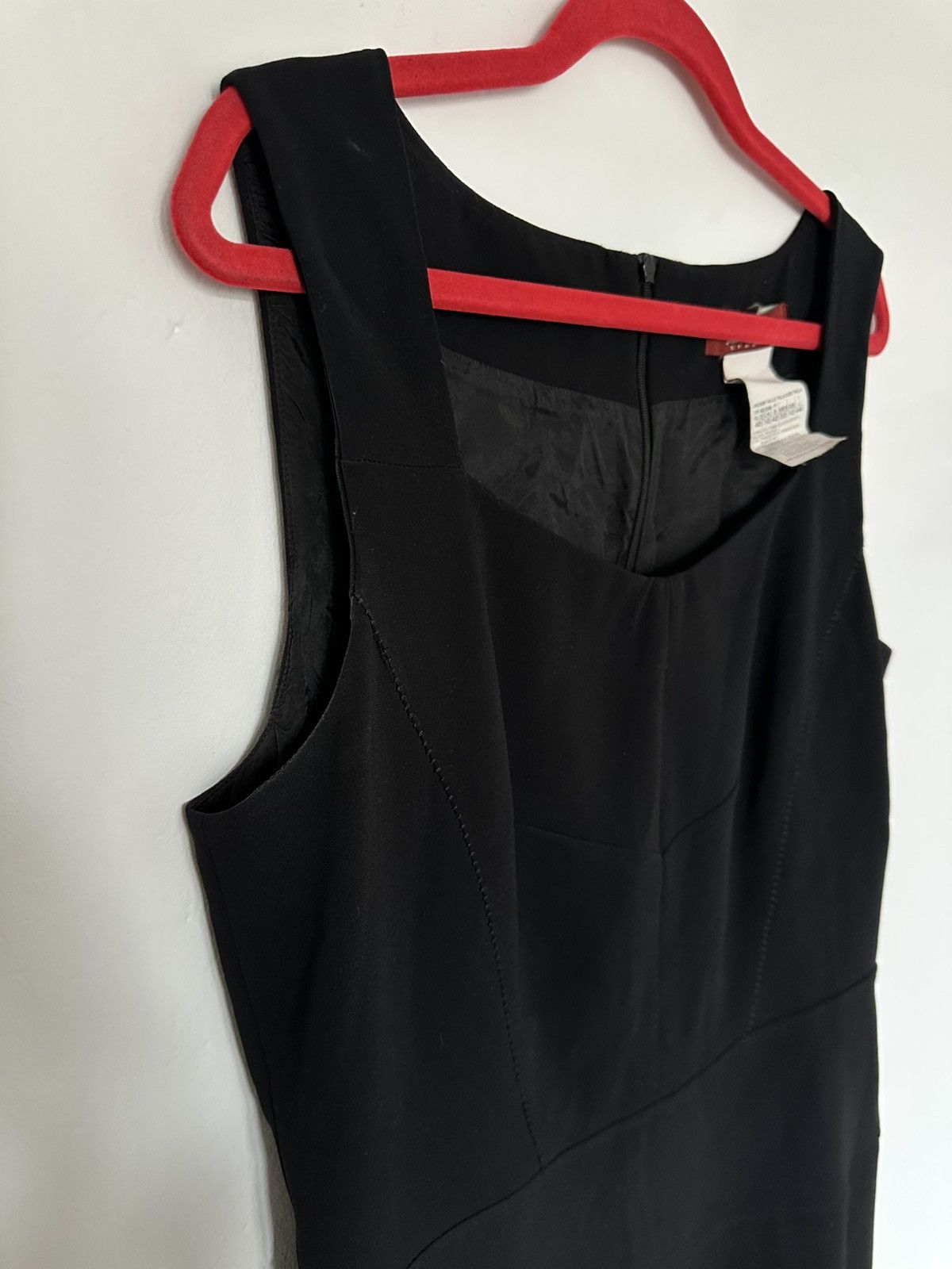Max Mara Mac Mara black dress luxury item Size L / US 10 / IT 46 - 9 Thumbnail