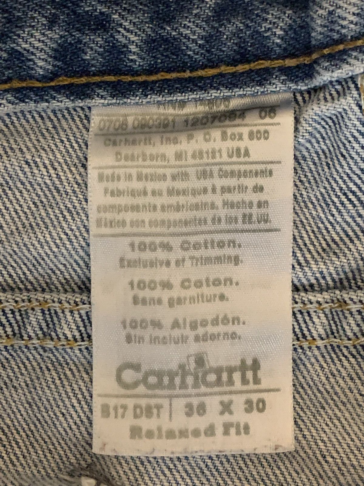 Carhartt Carhartt wide leg denim Jeans Size US 36 / EU 52 - 5 Thumbnail