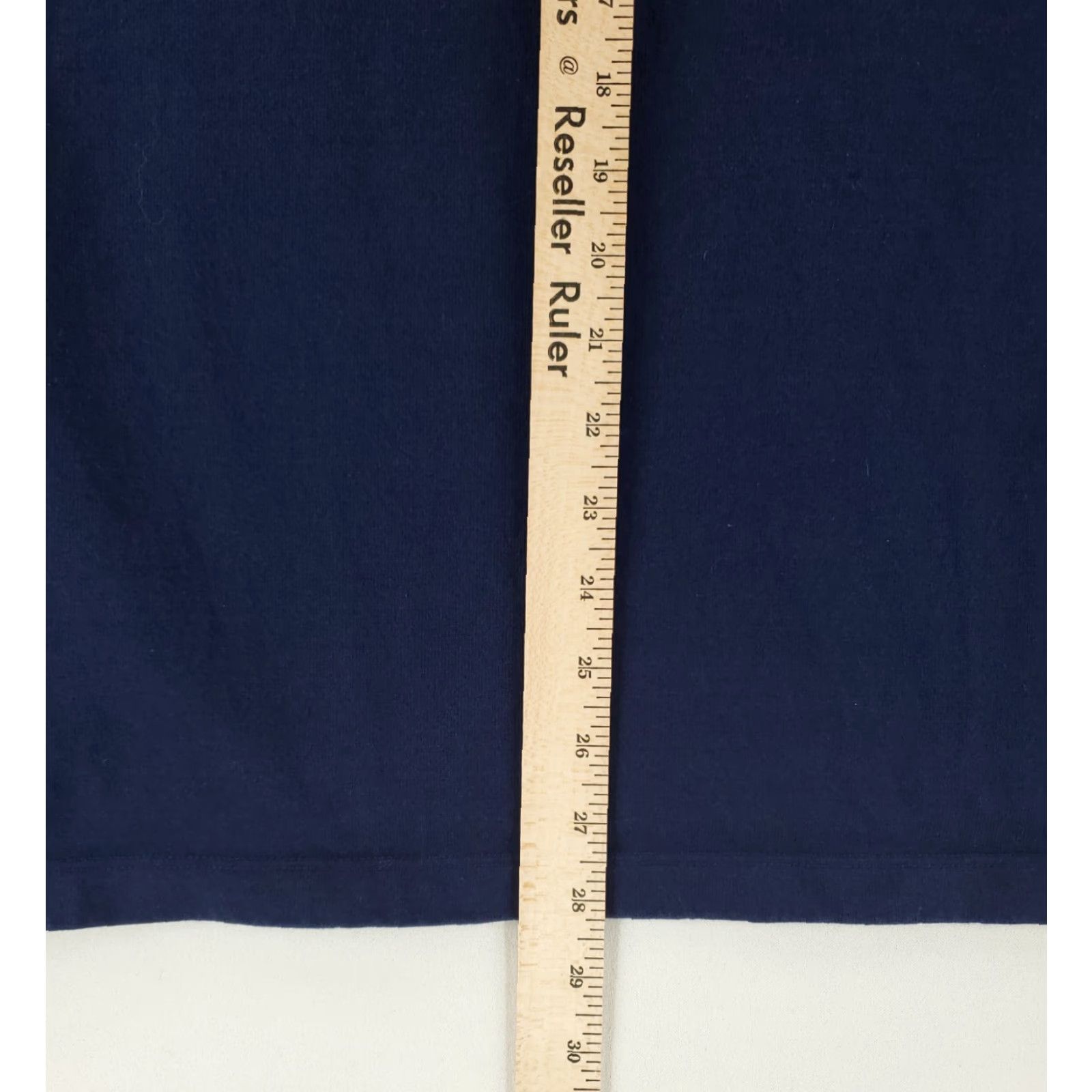 Lands' End Lands' End Polo Shirt Rugby Long Sleeve Mens L Blue White Yellow Size US L / EU 52-54 / 3 - 5 Thumbnail
