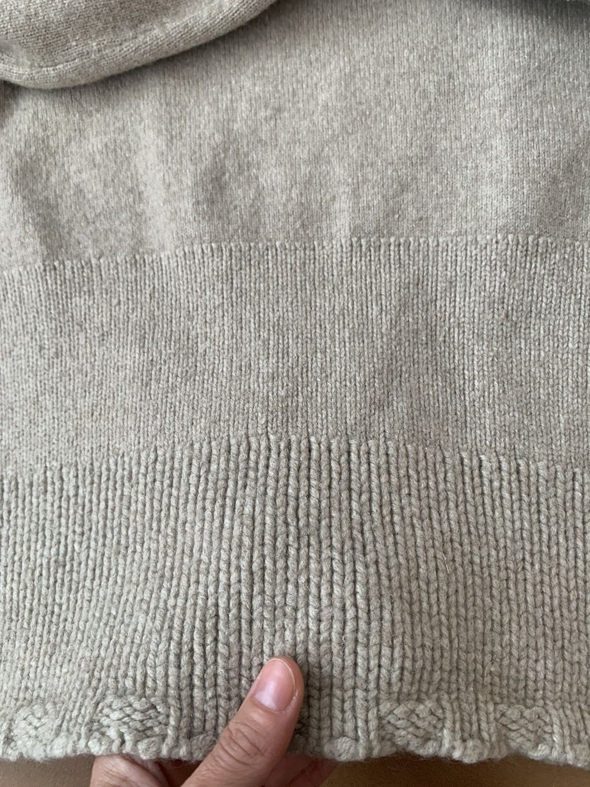 Valentino Valentino Beige Chunky Knit – Cashmere, Angora & Wool Blend Size S / US 4 / IT 40 - 12 Thumbnail