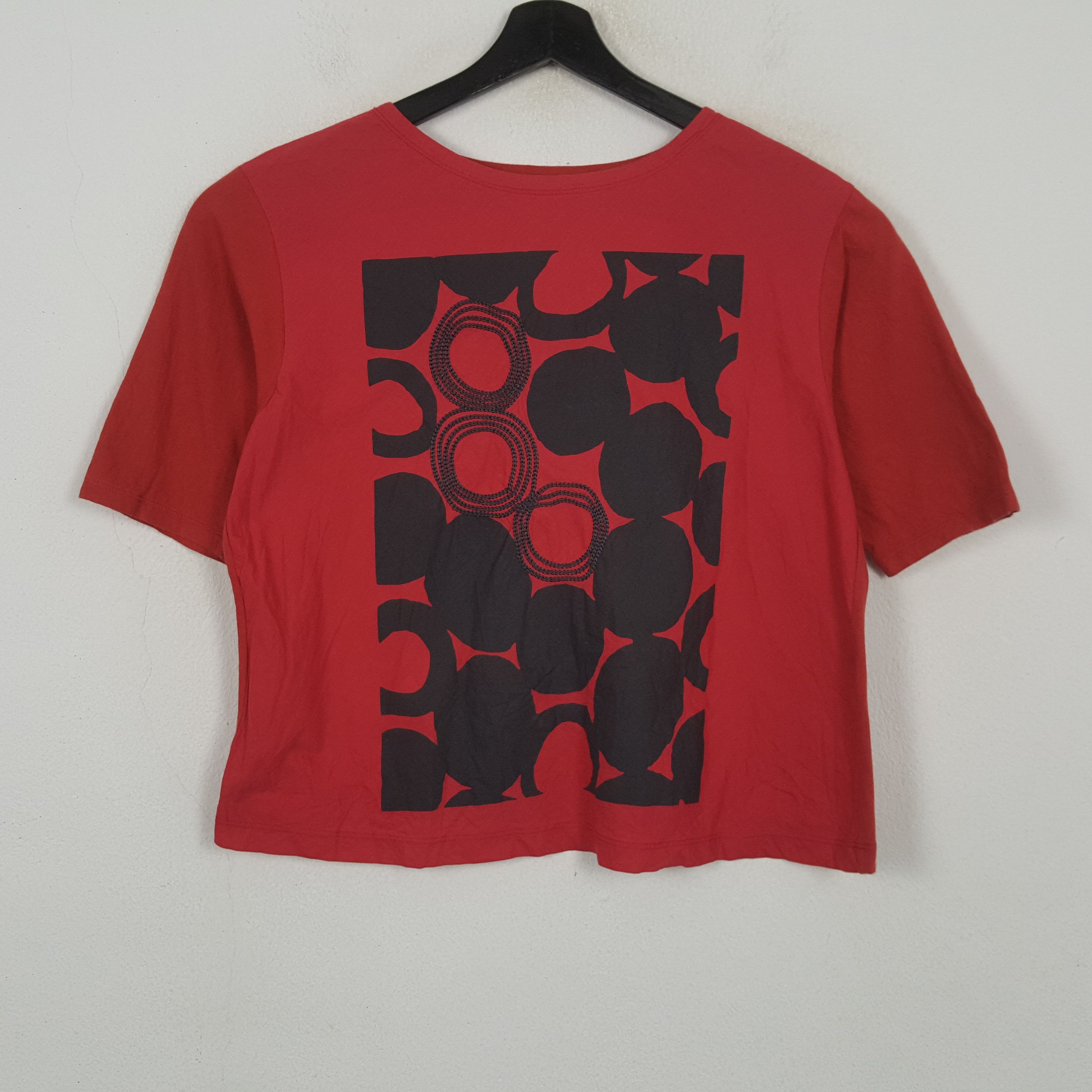 Yohji Yamamoto Ys For Living by Yohji Yamamoto Designer Tshirt RR14 Size M / US 6-8 / IT 42-44 - 1 Thumbnail