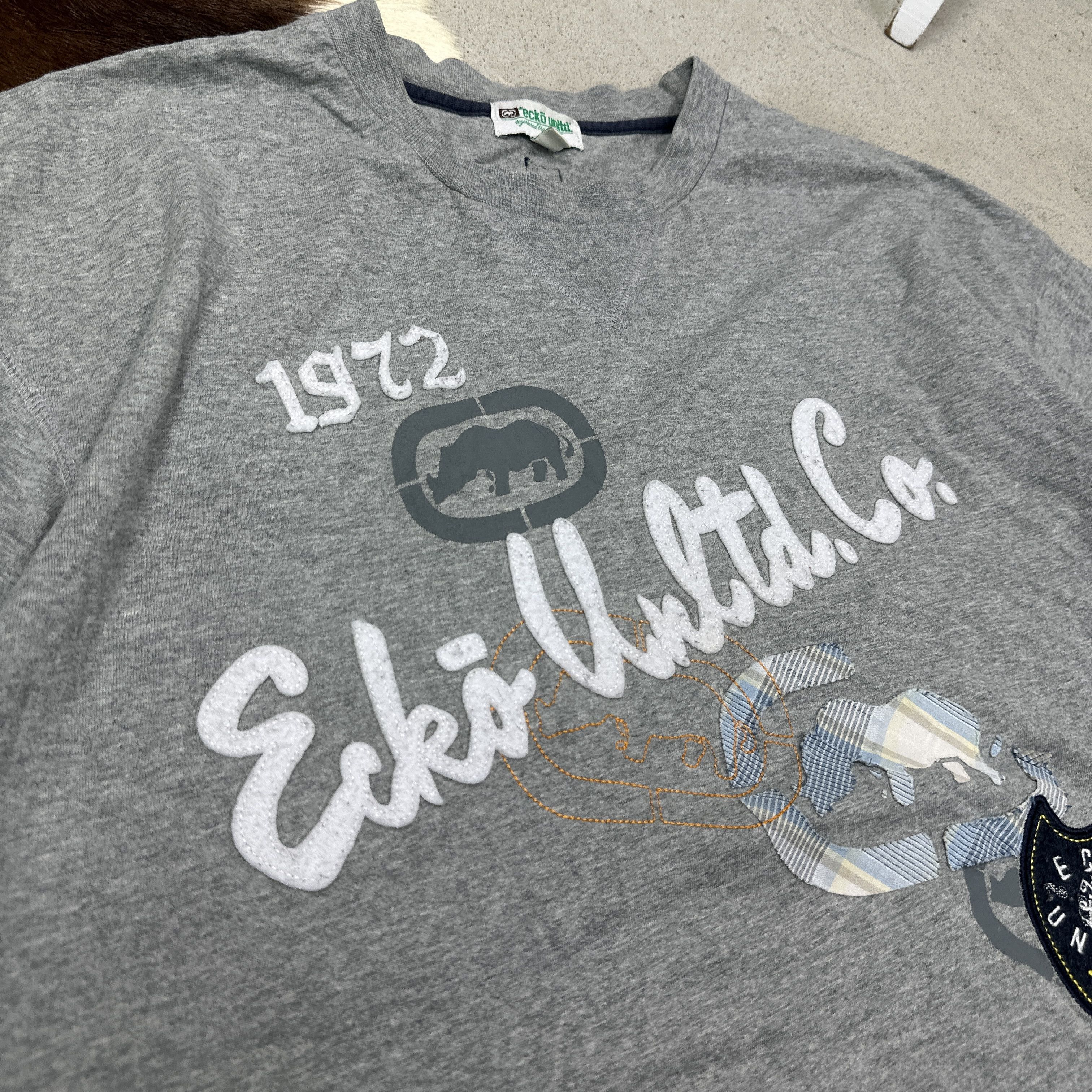 Ecko Unltd. Vintage Streetwear Skater Ecko Unltd Hip-Hop T-shirt Y2K Size US XXL / EU 58 / 5 - 3 Thumbnail