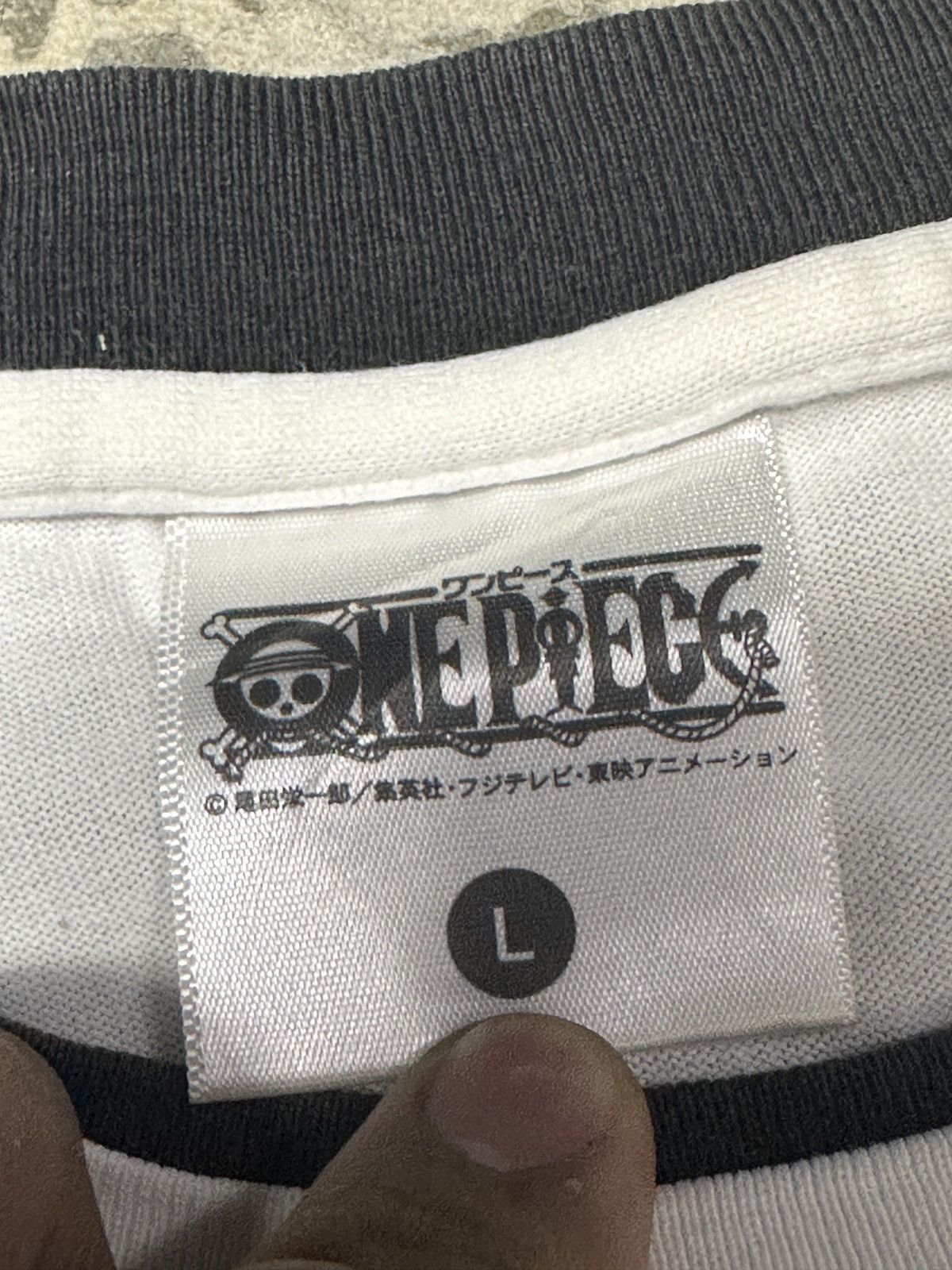 Anime × One Piece × Vintage Vintage Y2k One Piece Portgas D.Ace Tshirt Size US L / EU 52-54 / 3 - 16 Thumbnail