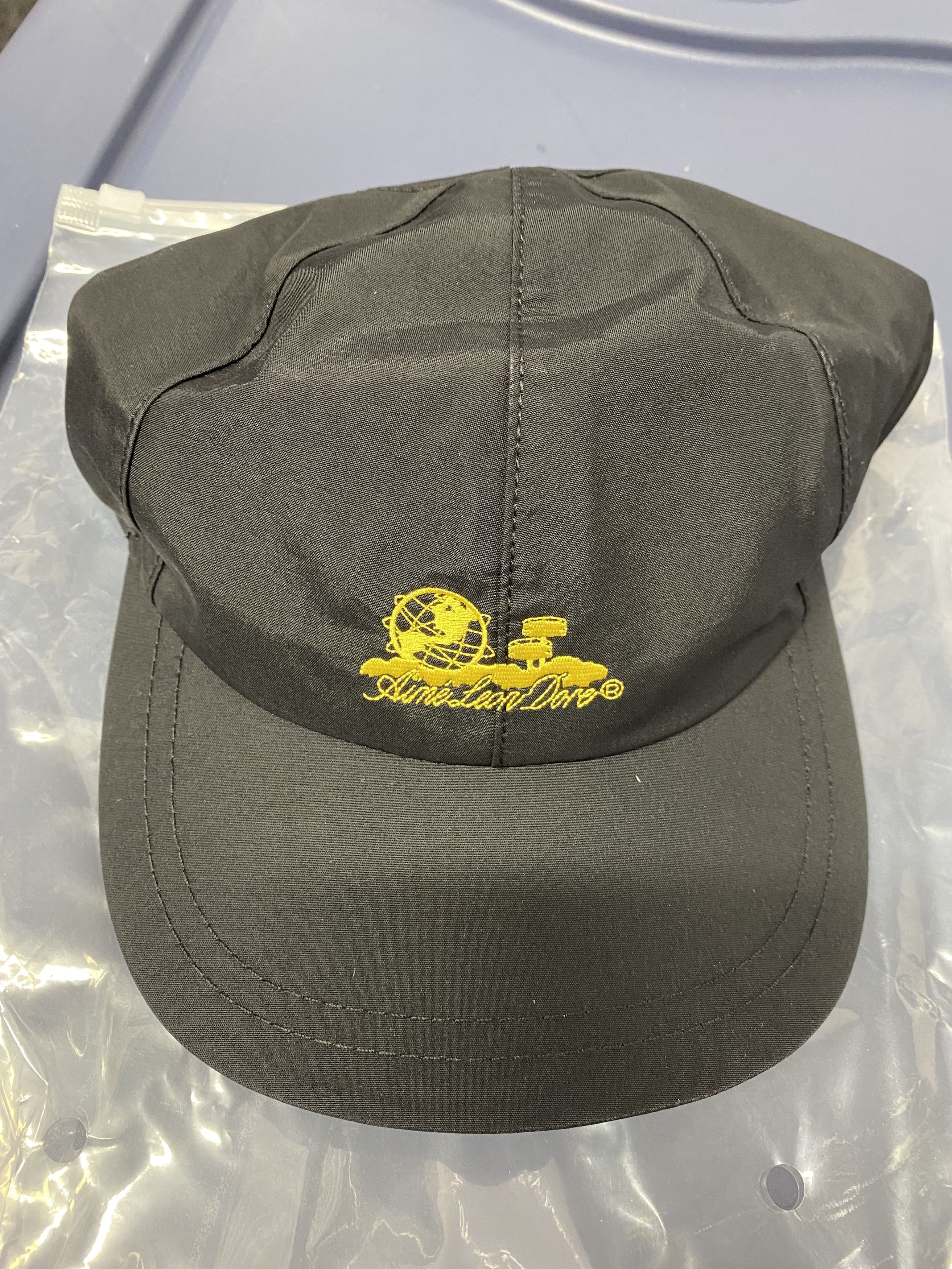 Pre-owned Aimé Leon Dore Unisphere Hat Cap Waterproof Shell Black In Multicolor
