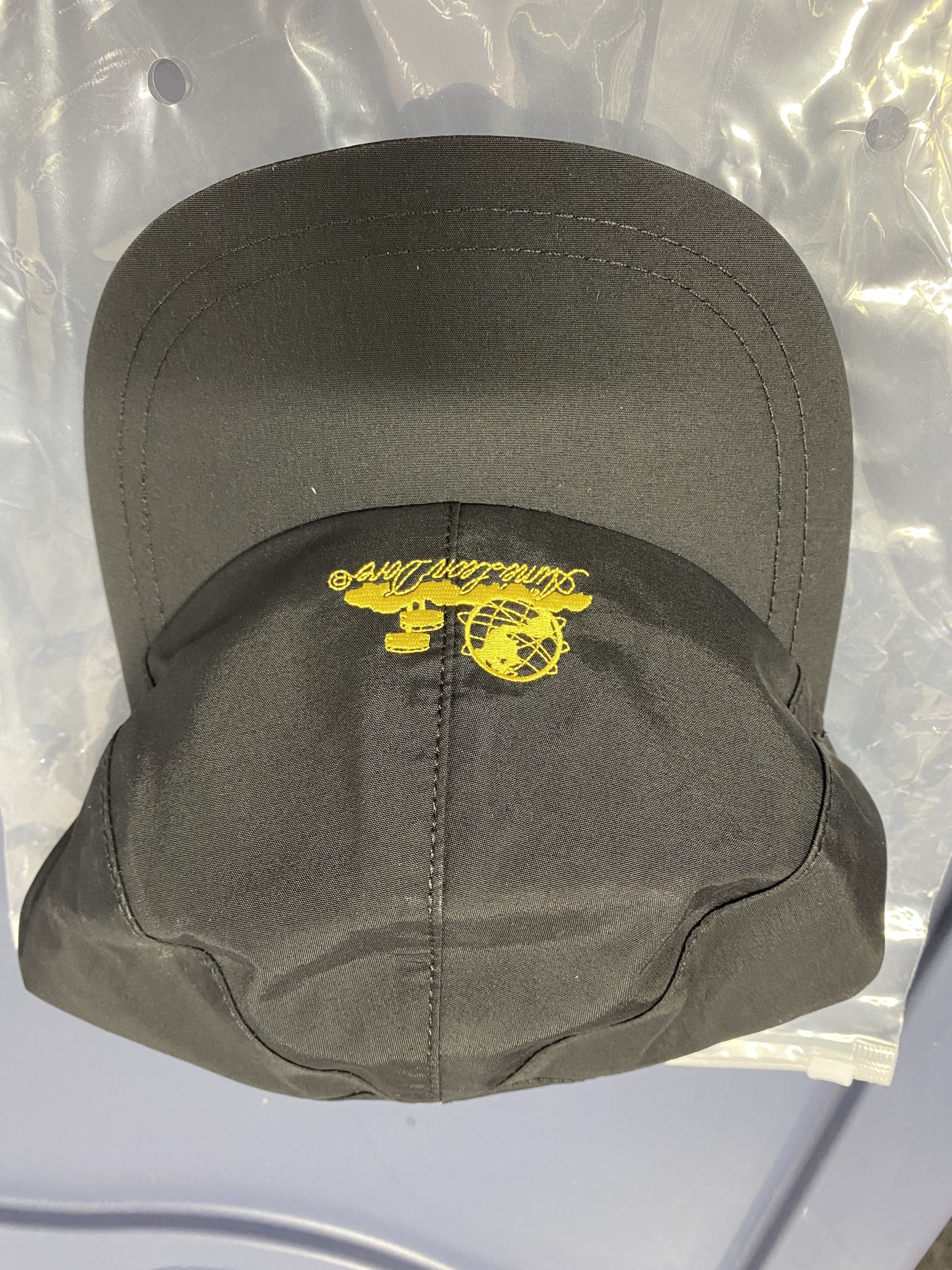 image of Aime Leon Dore Unisphere Hat Cap Waterproof Shell Black, Men's