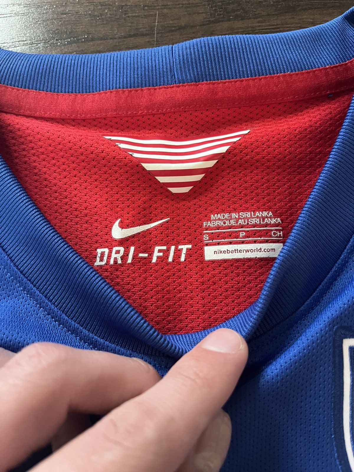 Nike PLAYER ISSUE 2014 usa men’s away kit small Size US S / EU 44-46 / 1 - 4 Thumbnail