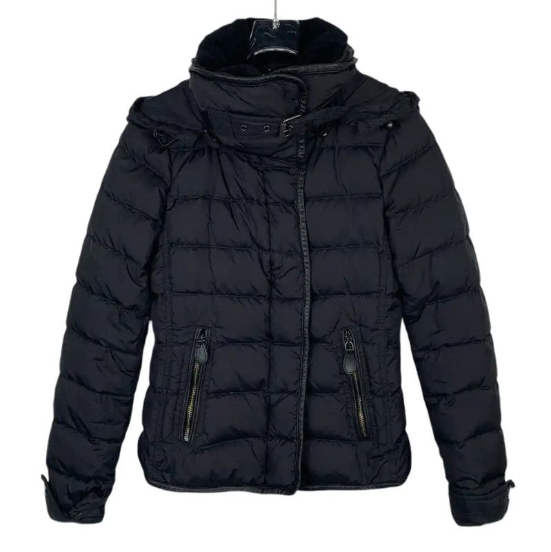 Burberry Burberry Women’s Black Cotton Puffer Jacket Size XS / US 0-2 / IT 36-38 - 1 Thumbnail