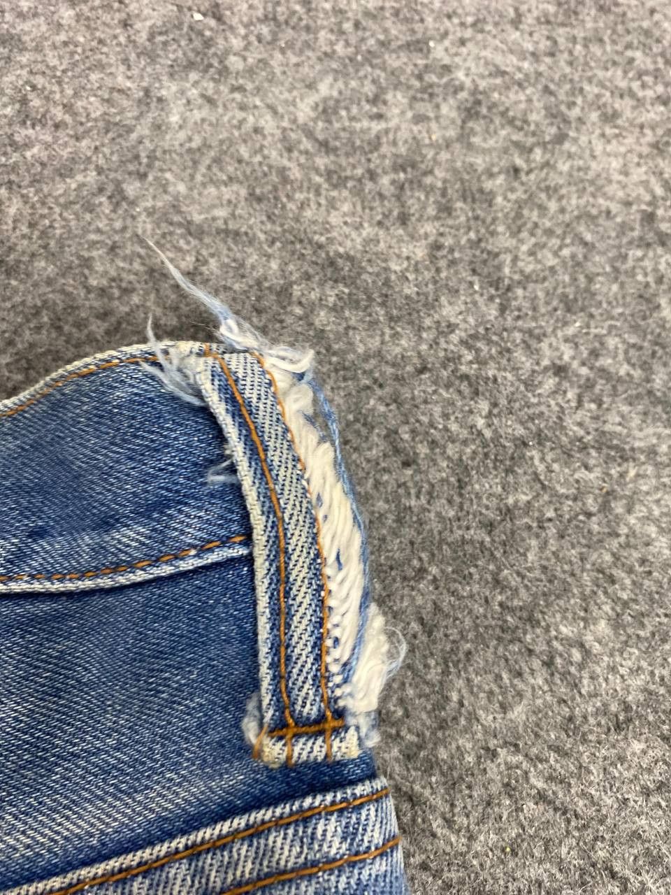 Japanese Brand vintage modoc japan bootcut flare distressed denim Size US 34 / EU 50 - 6 Thumbnail
