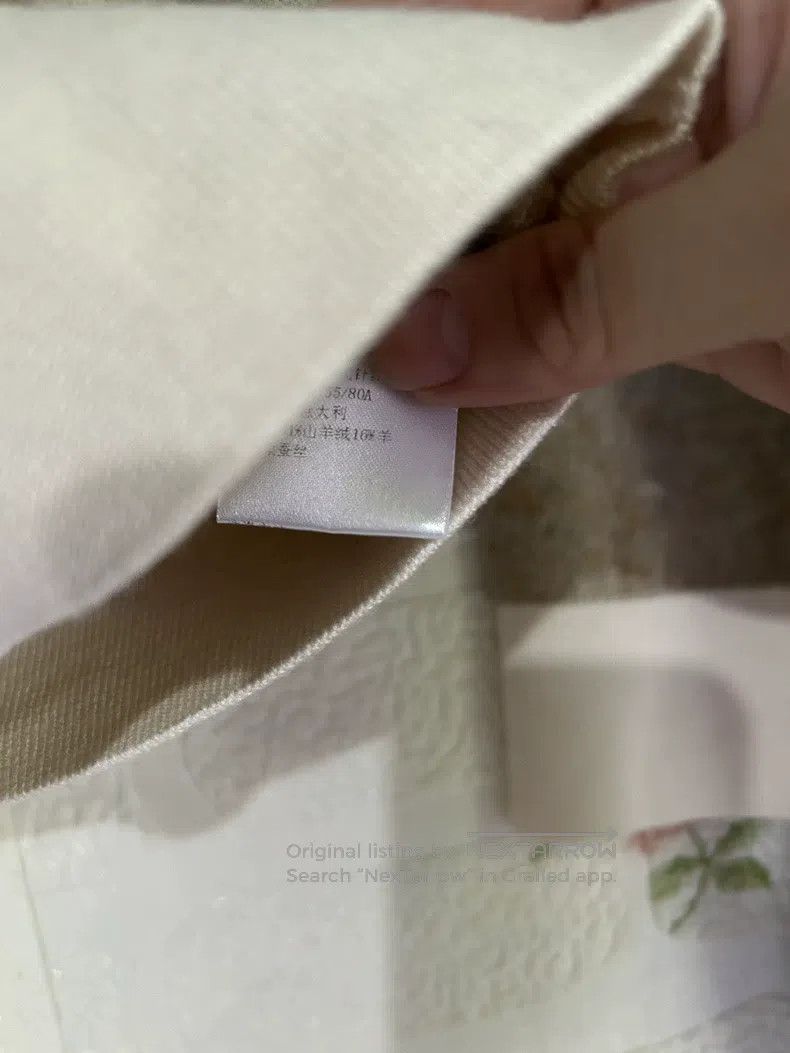 Hermes Hermes Cashmere Sweater with White Patchwork Design Size XXS / US 00 / IT 34 - 5 Thumbnail