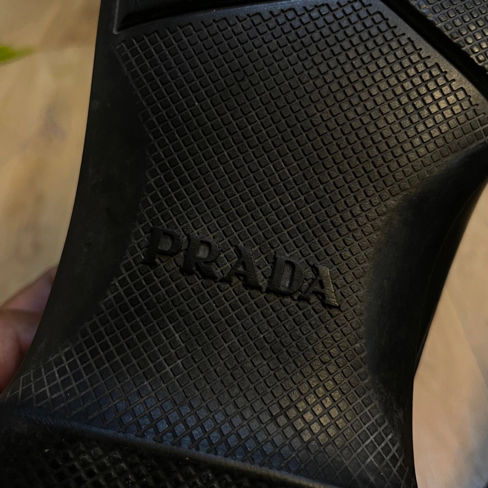 Prada PRADA Shoes Dress Derby Low Top Lace Up black made in italy Size US 8 / EU 41 - 7 Thumbnail
