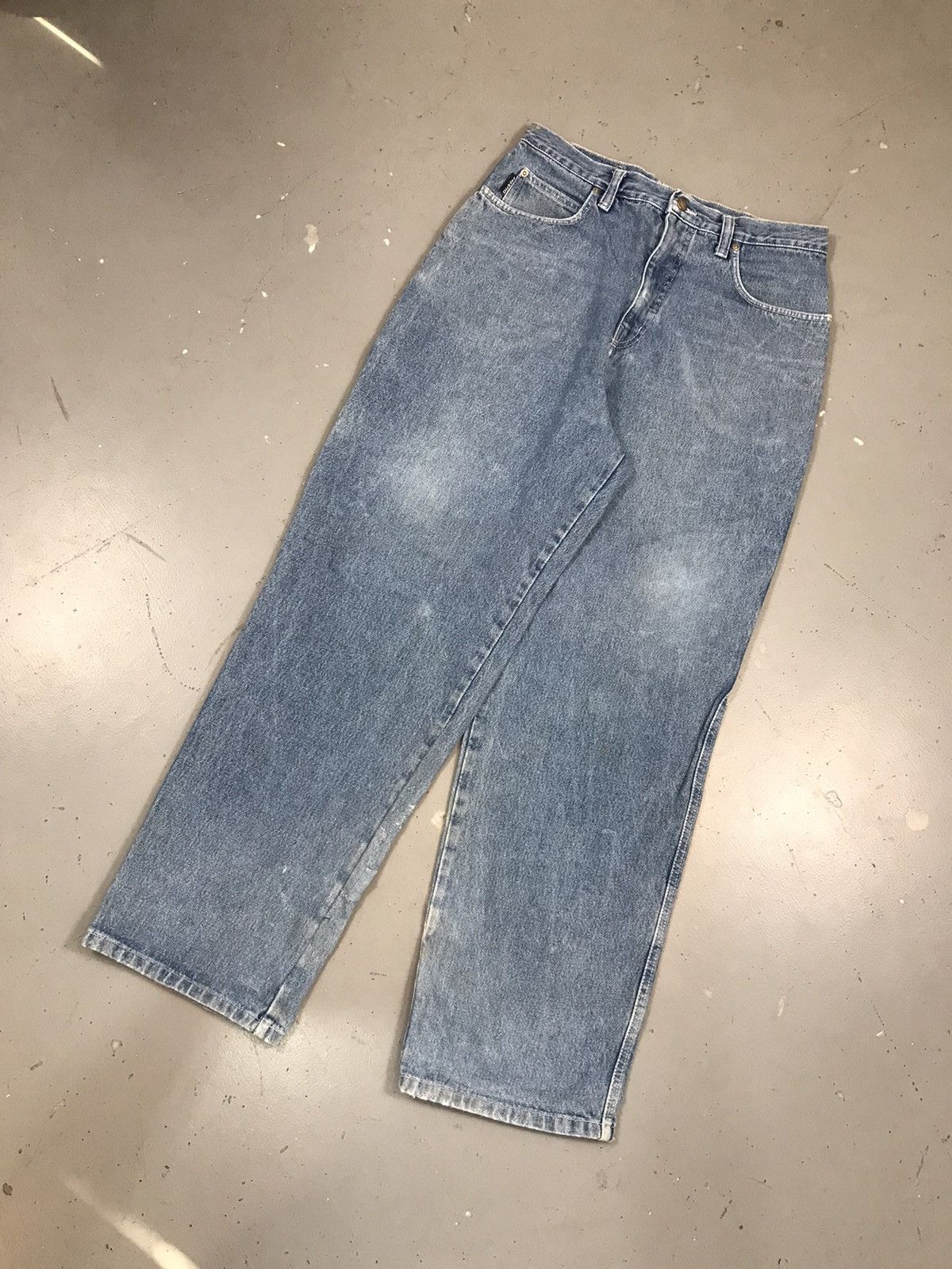Dickies × Vintage Vintage Dickies big baddy embroidered denim Size US 31 - 3 Thumbnail