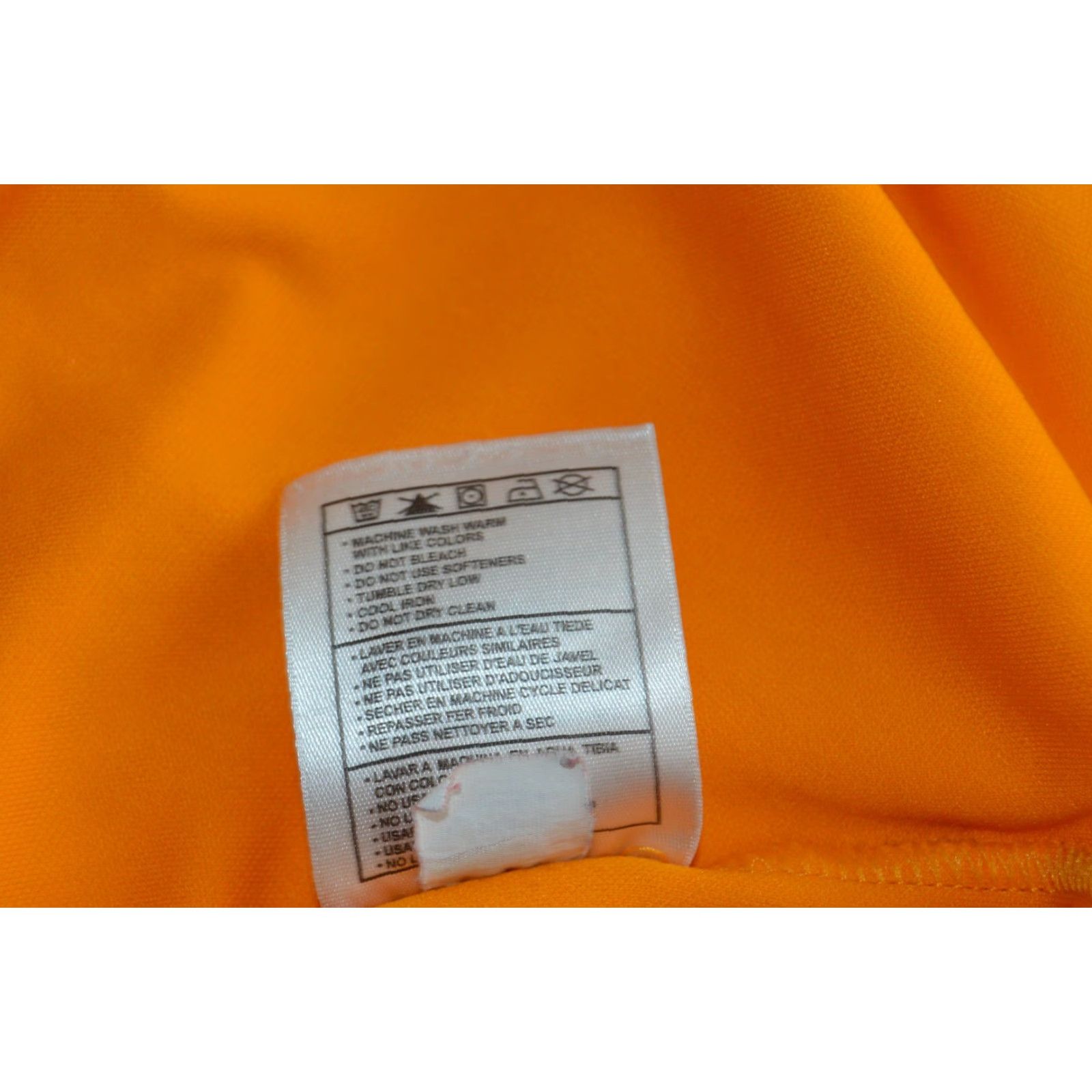 Nike Nike Shirt Mens Orange Long Sleeve Swoosh Logo Crewneck XXL Dri-FIT Cotton Size US XXL / EU 58 / 5 - 6 Thumbnail