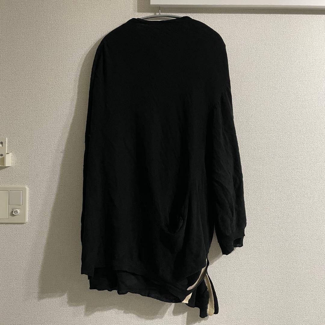 Yohji Yamamoto Yohji Yamamoto pour homme / Asymmetrical cardigan Size US L / EU 52-54 / 3 - 3 Thumbnail