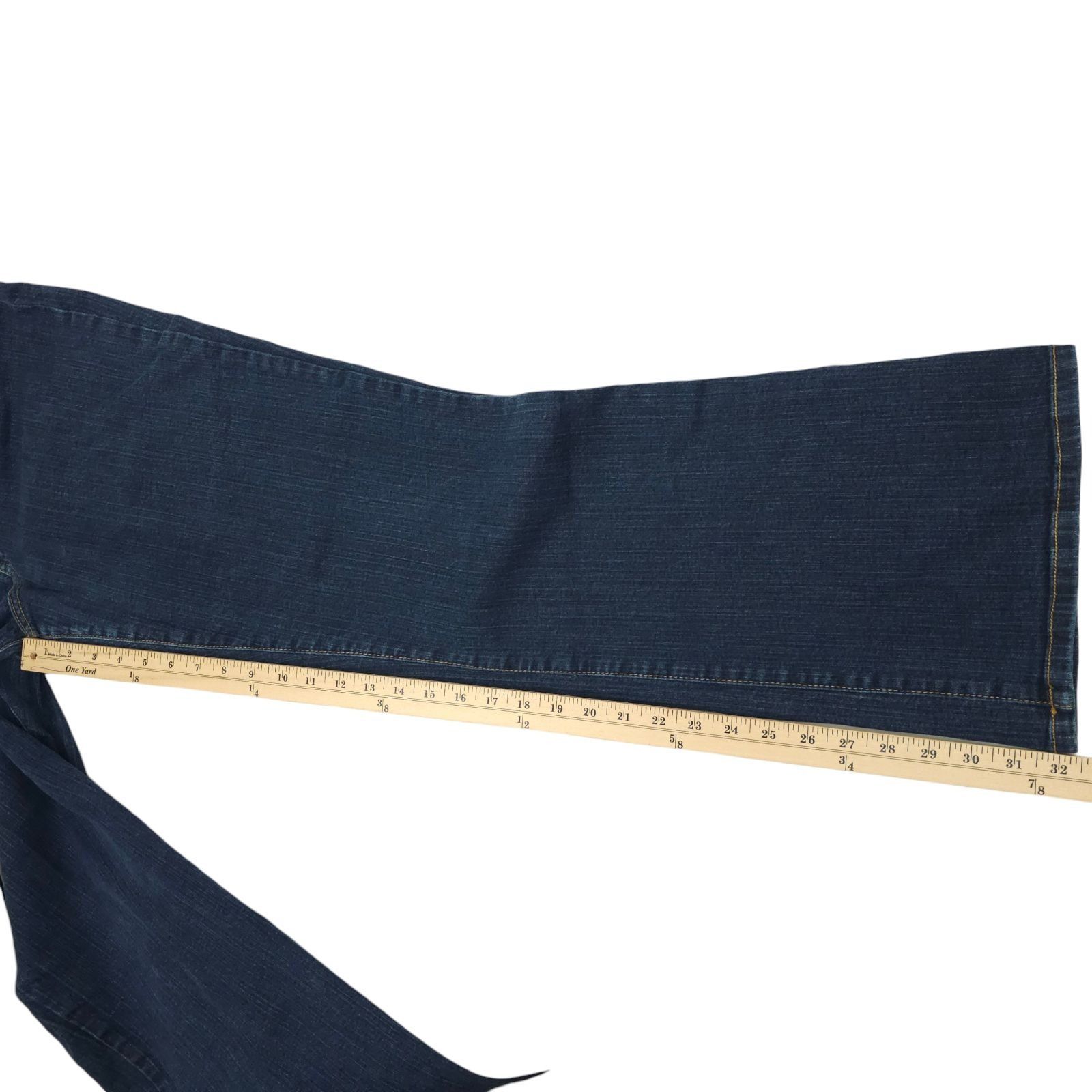 Other NYD Jeans Flare Leg Jeans Womens Size 18 High Rise Dark Wash Size 40" / US 18 - 5 Thumbnail