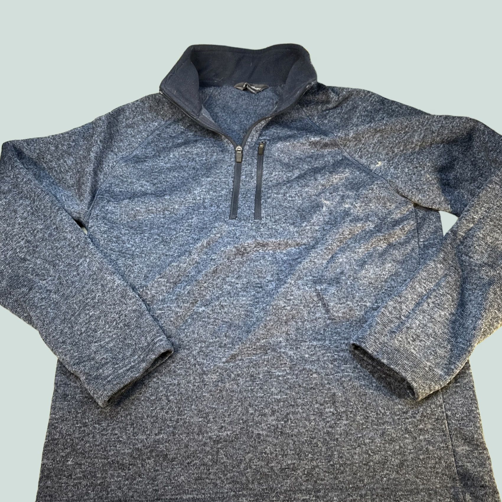 Eddie Bauer Eddie Bauer Pullover Jacket Men Blue Large L Polyester Sweater Style Regular Fit Size US L / EU 52-54 / 3 - 1 Thumbnail