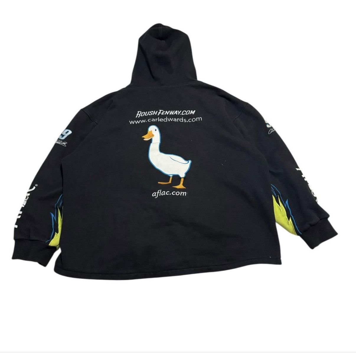 Chase Authentics Nascar Vintage Carl Edwards Zip Up Hoodie Size US XL / EU 56 / 4 - 2 Thumbnail