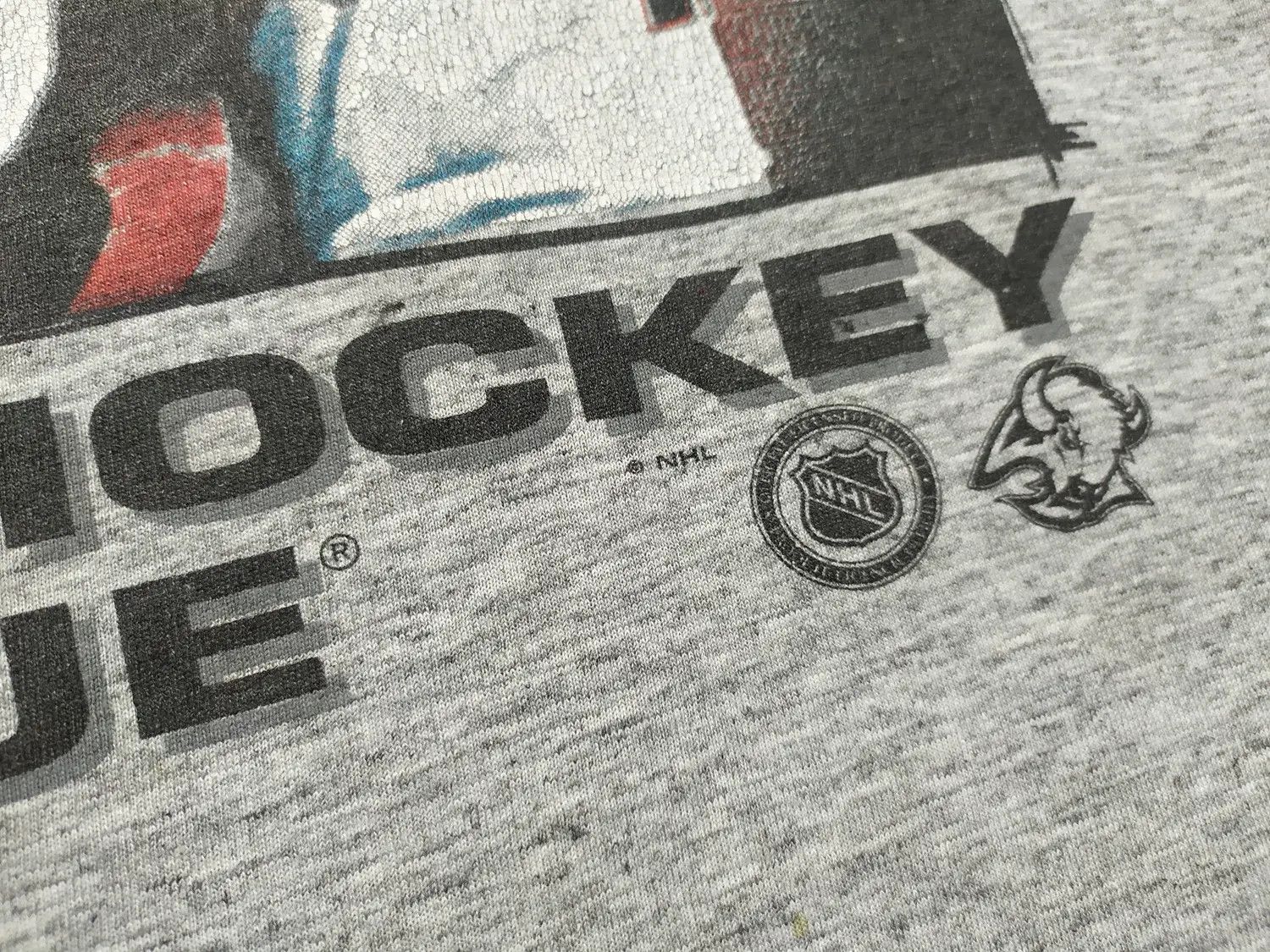 NHL × Vintage Vintage Buffalo Sabres T shirt NHL Usa Size US XS / EU 42 / 0 - 6 Thumbnail