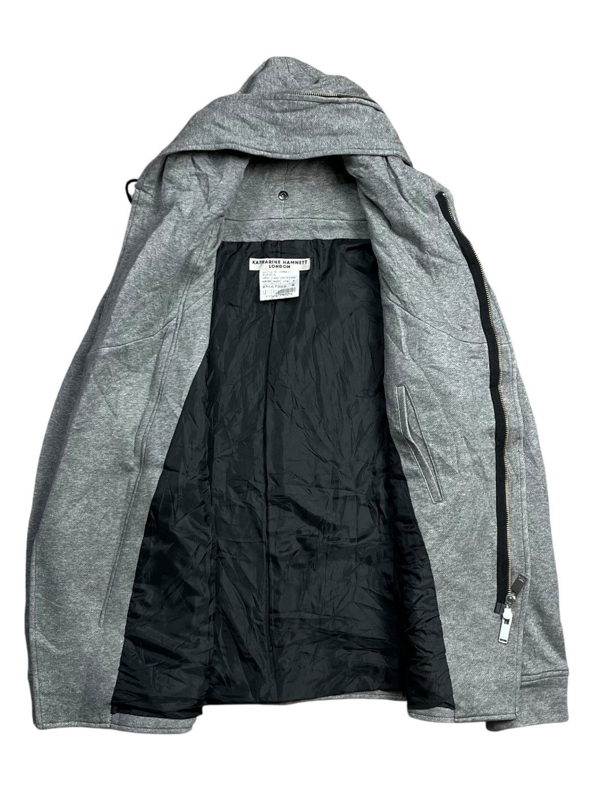 If Six Was Nine 2000s Katharine Hamnett - Alien Hooded Jacket Size US M / EU 48-50 / 2 - 2 Thumbnail