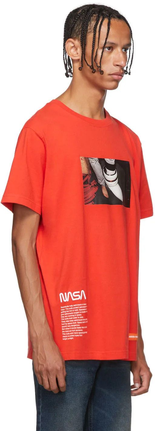 Heron Preston 🔥65% OFF🔥 [SALE] Heron Preston Red Photo Nasa T-Shirt Size US XS / EU 42 / 0 - 3 Thumbnail