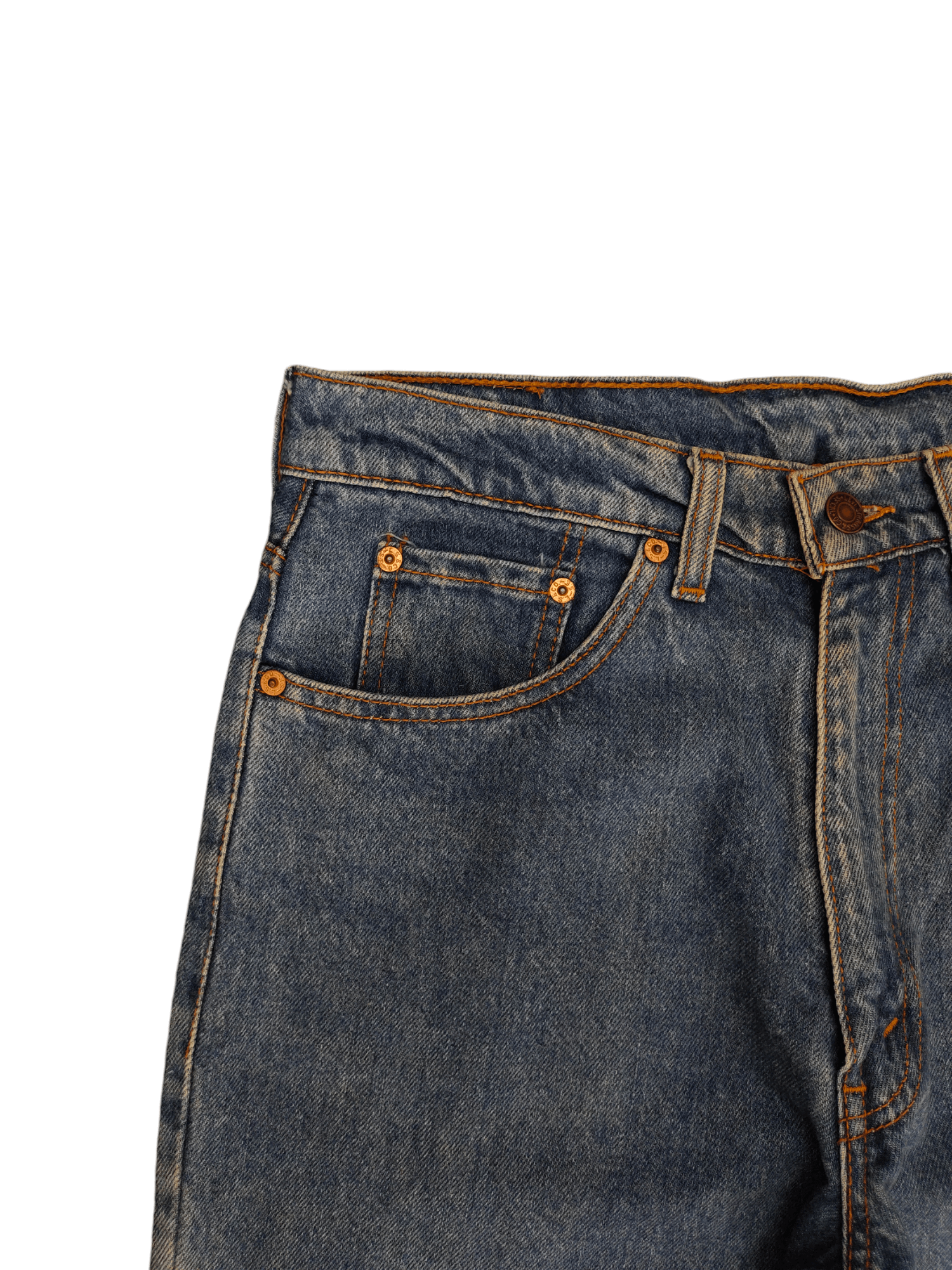 If Six Was Nine Vintage Y2k Levis 525 Sand Wash Denim Jeans Size US 30 / EU 46 - 6 Thumbnail
