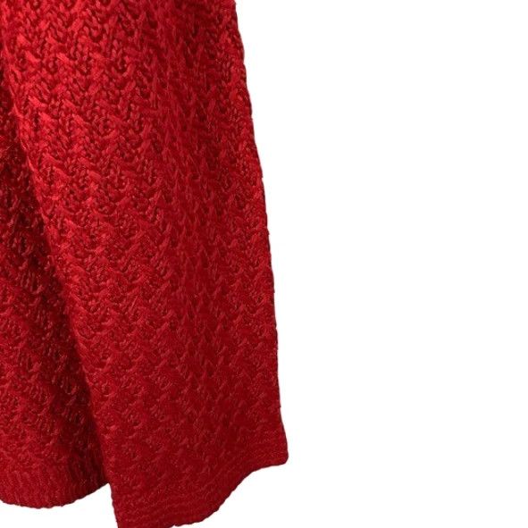 Jones New York VINTAGE Jones New York Red Knit Pullover Sweater Size PL Petite Large Holiday Christmas Womens Size L / US 10 / IT 46 - 6 Thumbnail