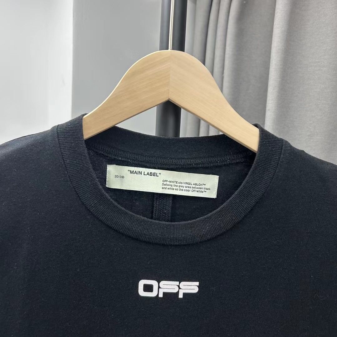 Off-White OFF- WHITE TEE Size US XXS / EU 40 - 2 Thumbnail