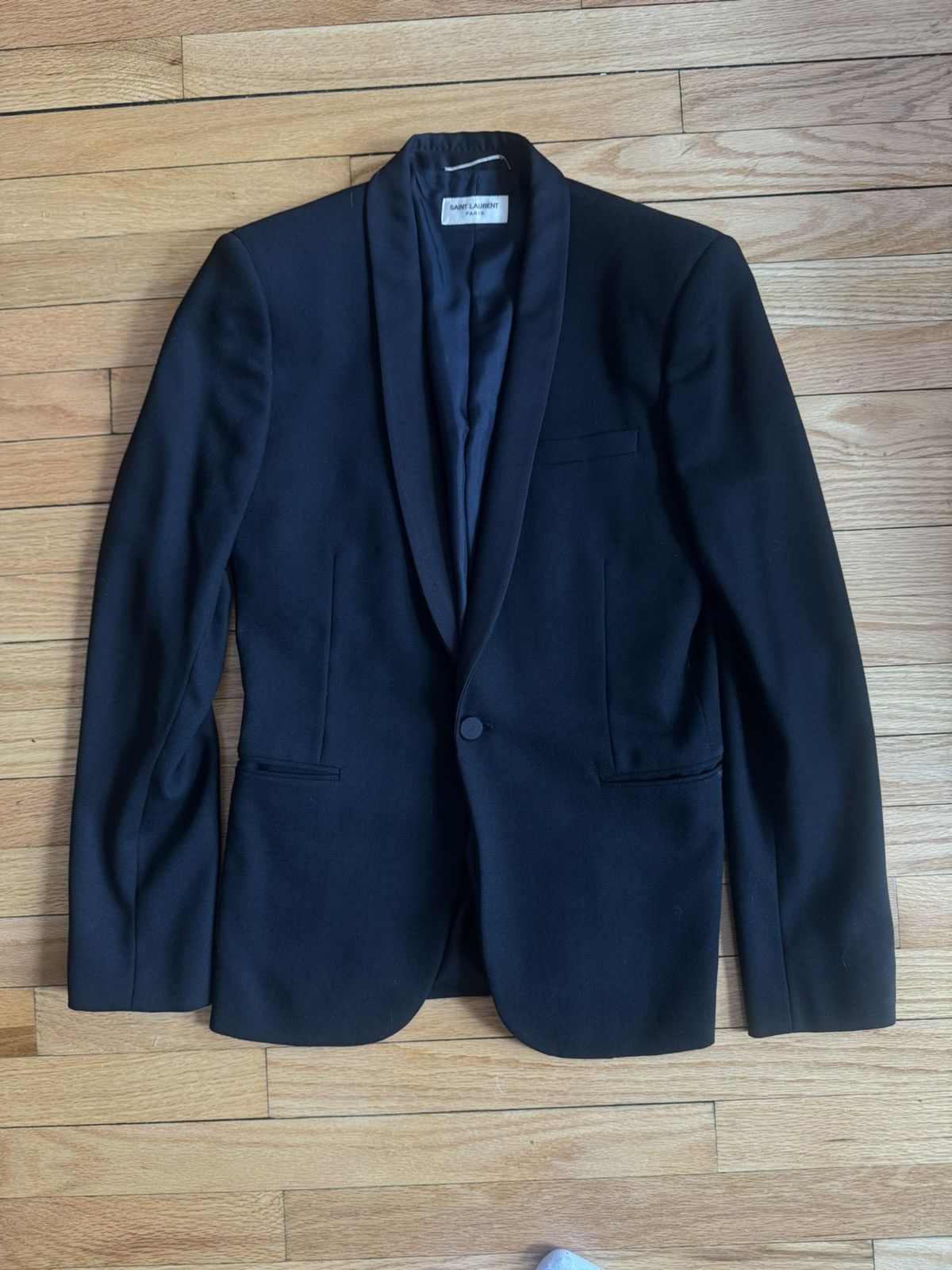 Saint Laurent Paris FW13 Sample Black Le Smoking | Grailed