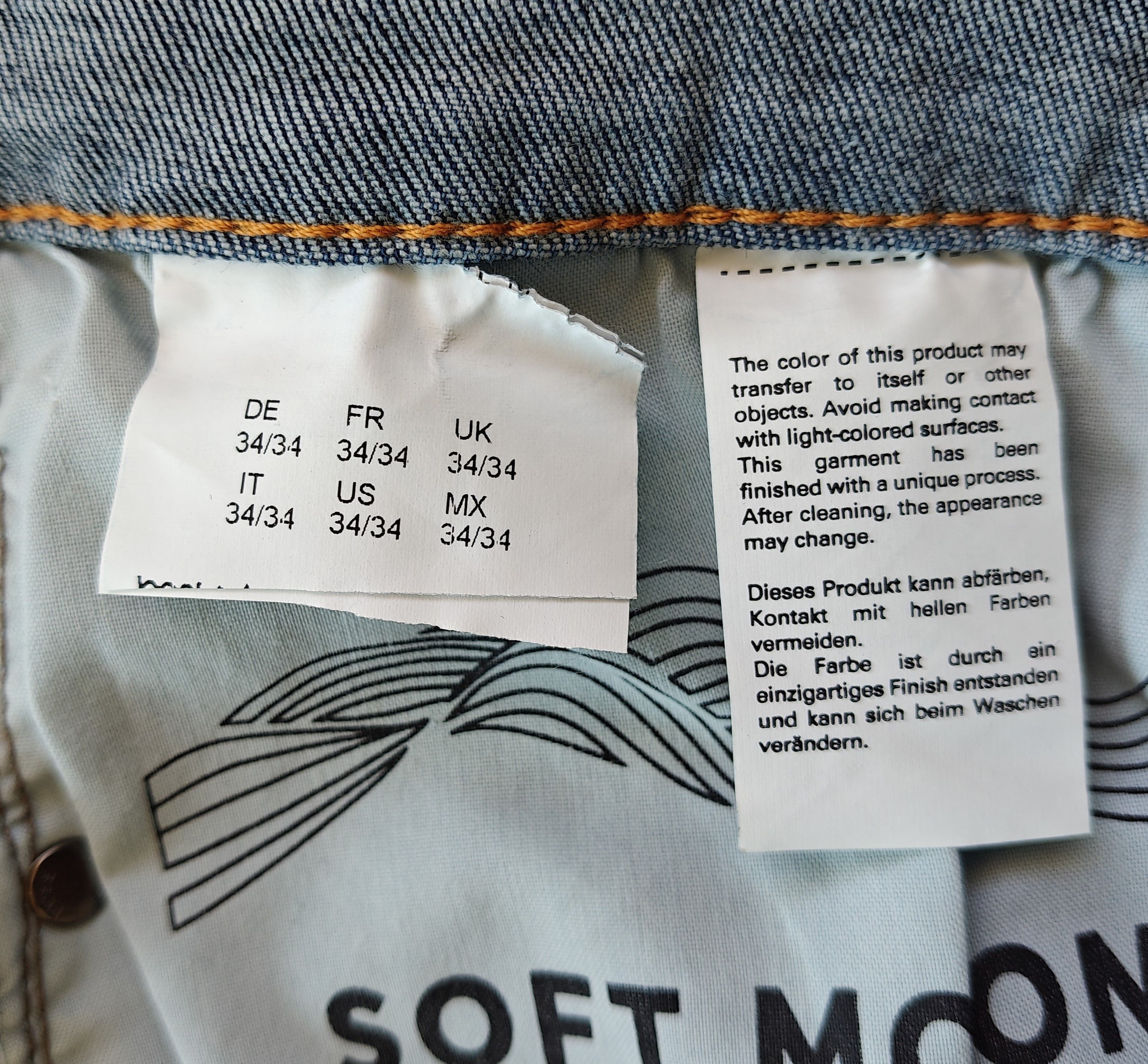 Hugo Boss HUGO BOSS DELAWARE Slim fit men's Jeans Free Shipping T/6123 Size US 34 / EU 50 - 5 Thumbnail
