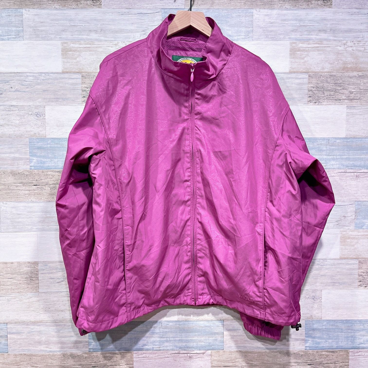 Cabelas Cabelas Windbreaker Tracksuit Jacket Pants Pink Mesh 2XL Size XXL / US 16-18 / IT 52-54 - 2 Thumbnail