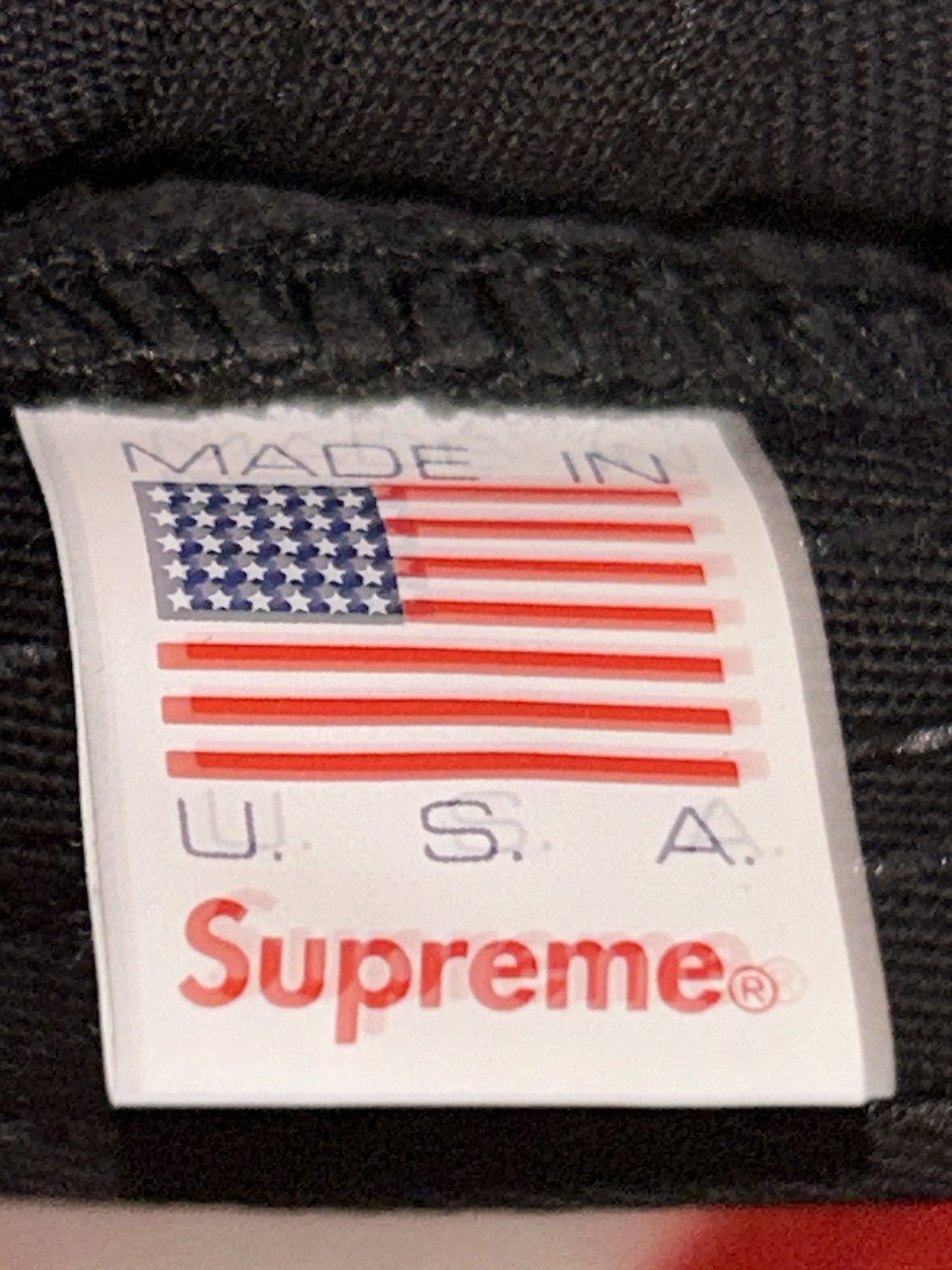 Supreme Supreme Visor Label 6-Panel Black SS18 NEW Size ONE SIZE - 7 Thumbnail