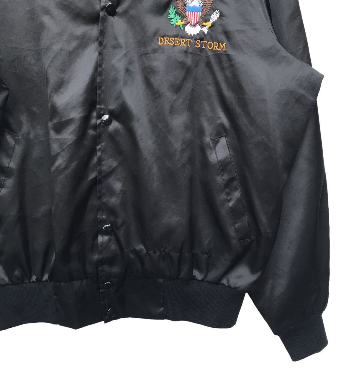 Vintage Vintage Operation Desert Storm Military Black Coach Jacket Size US XL / EU 56 / 4 - 5 Thumbnail