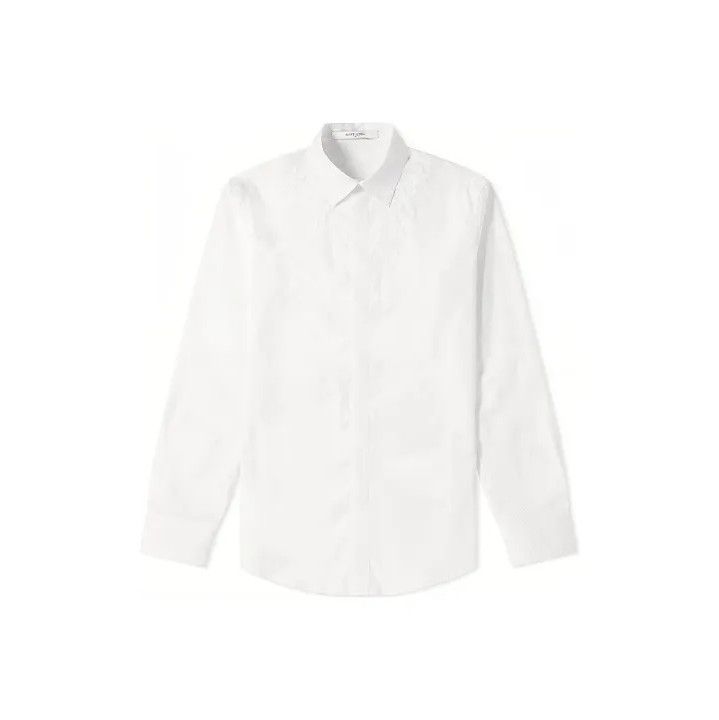 Givenchy Givenchy SS21 Star Embroidery Loose Long-Sleeve Shirt Size US M / EU 48-50 / 2 - 1 Thumbnail