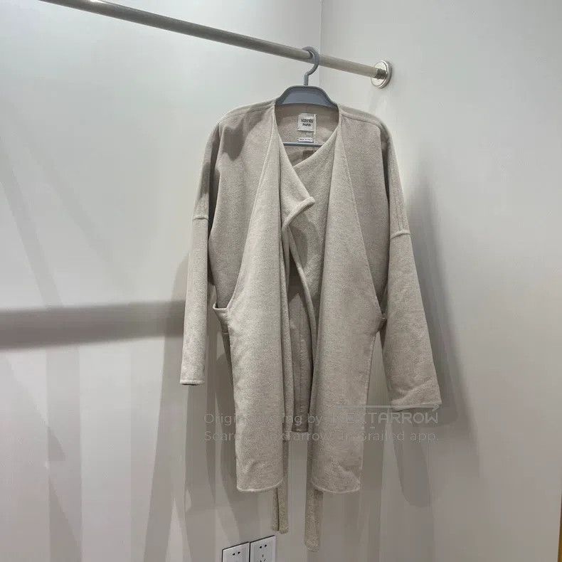 Hermes Hermes Cashmere tie belt bathrobe coat Size XS / US 0-2 / IT 36-38 - 1 Thumbnail