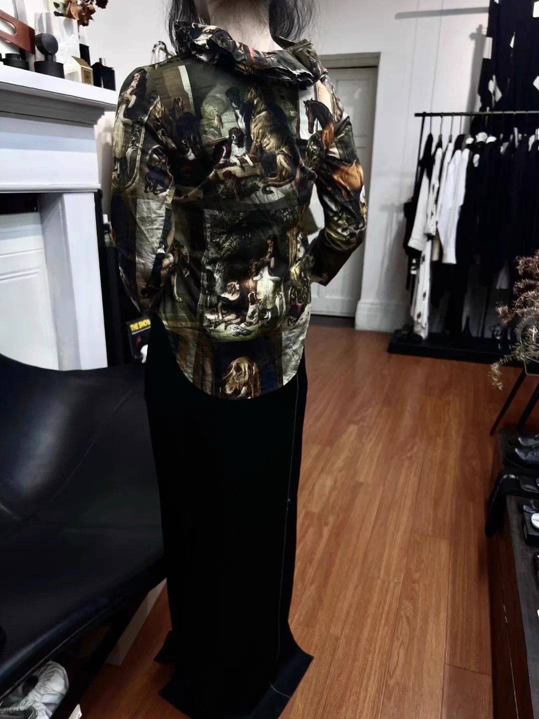 Paul Harnden Shoemakers Paul Harnden Painted Shirt XS Chest 85 Size XS / US 0-2 / IT 36-38 - 5 Thumbnail
