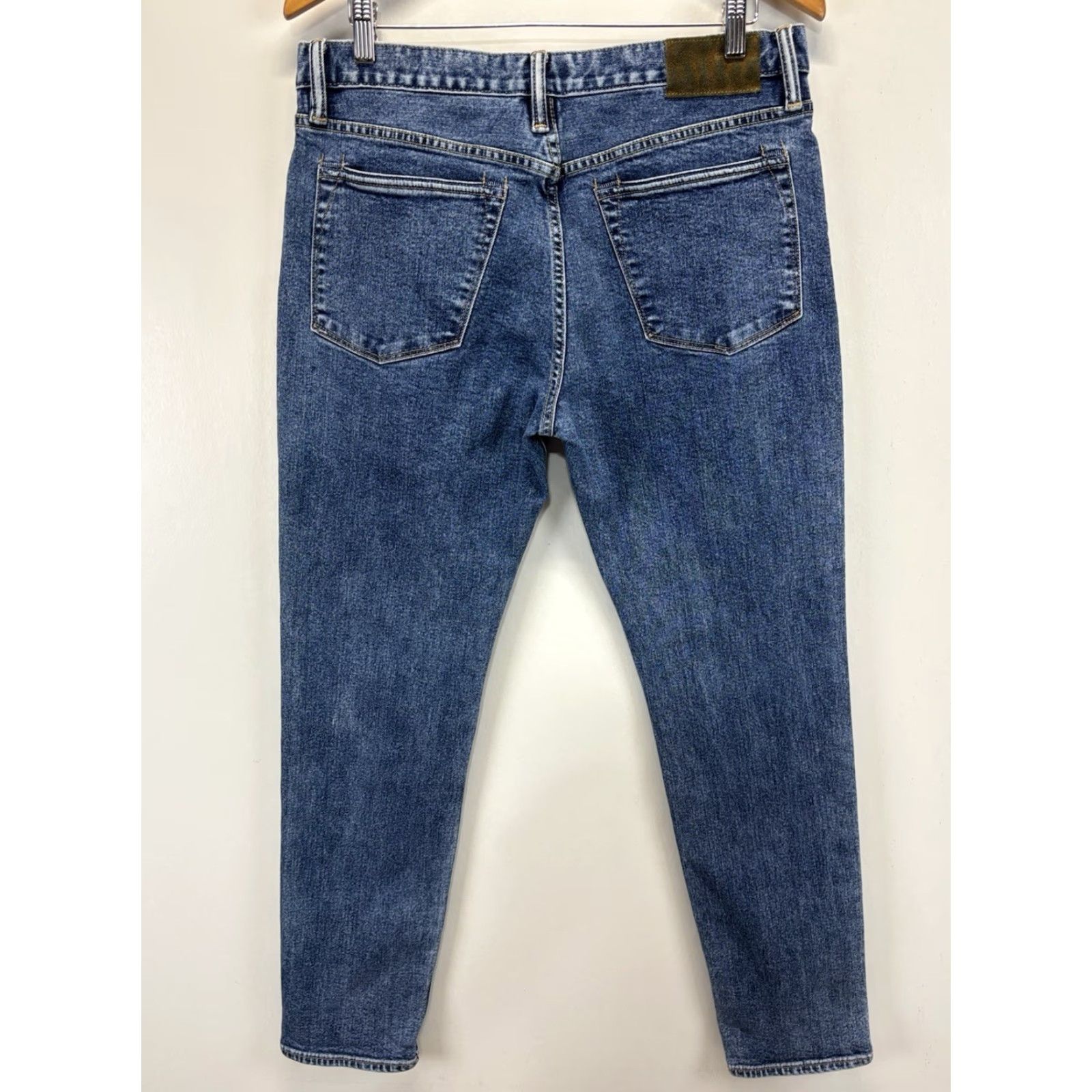 Todd Snyder Todd Snyder Slim Fit Jeans Mens 34x34 Stretch 5-Pocket Med Wash Denim Straight Jeans Size US 34 / EU 50 - 3 Thumbnail