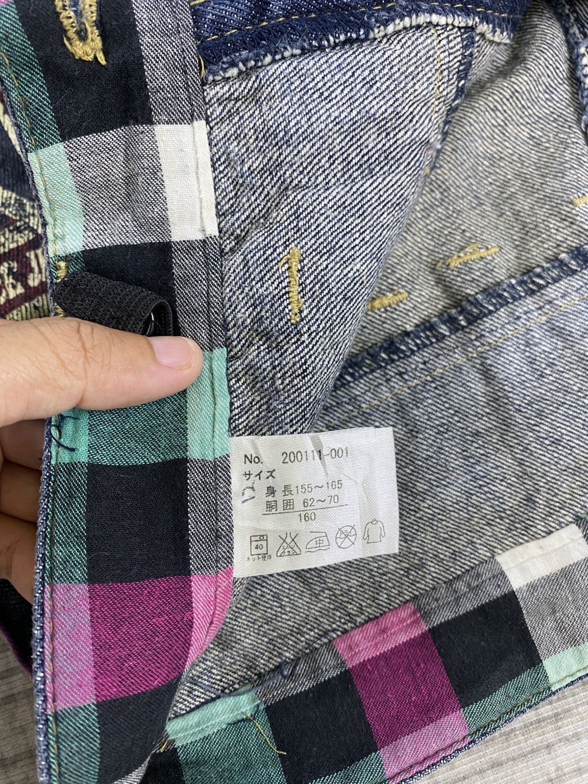 Hysteric Glamour Vintage Corn Flake Jeans Double Waist Rare Denim Jeans Size US 31 - 14 Thumbnail