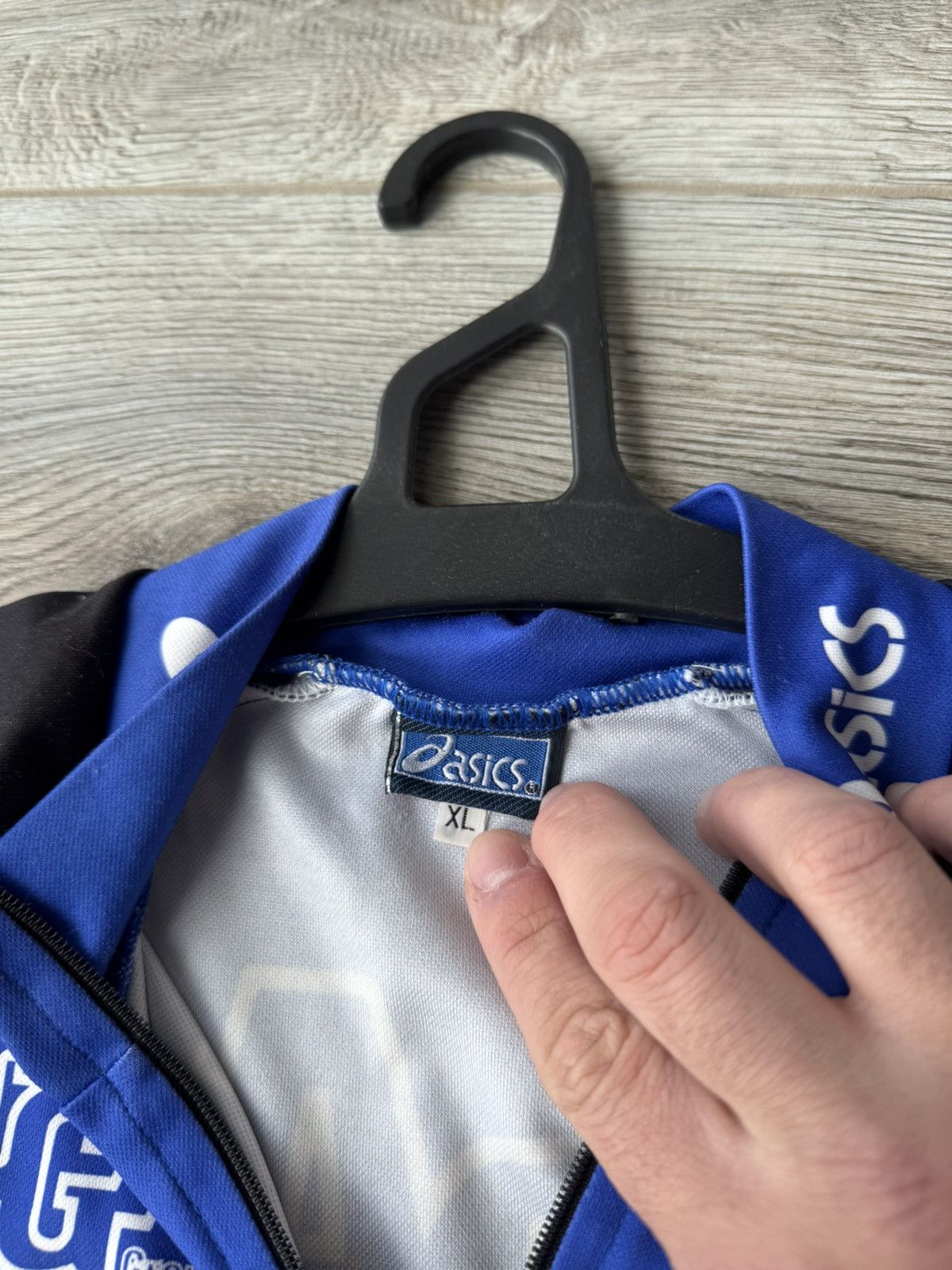 Asics Vintage 90s Asics Bike Team Official Cycling Jersey Size US M / EU 48-50 / 2 - 13 Thumbnail