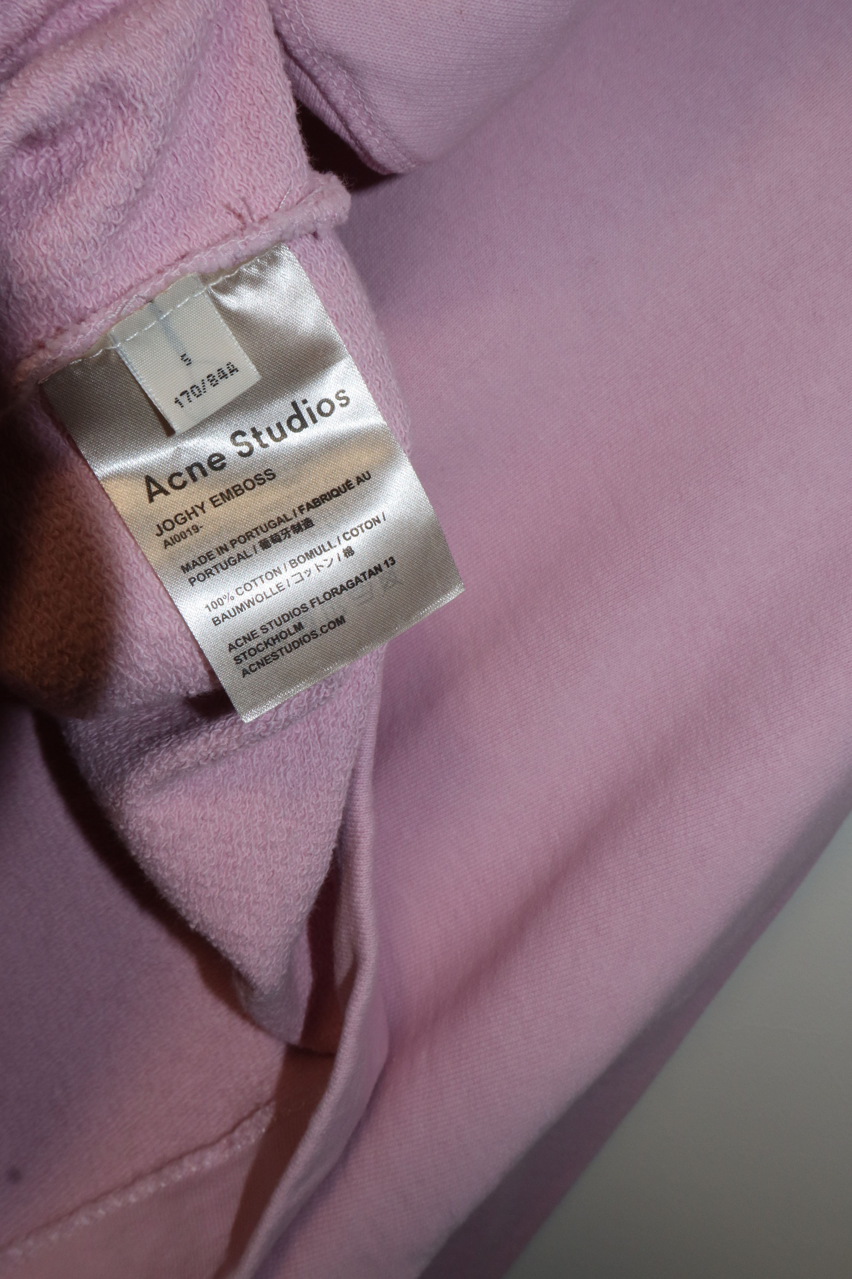Acne Studios Joghy emboss sweatshirt Size S / US 4 / IT 40 - 7 Thumbnail