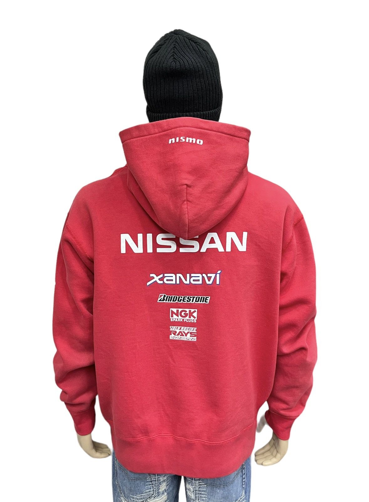 Nissan 🔥 NISSAN NISMO RACING XANAVI RAYS ENGINEERING Zipper Hoodie Size US L / EU 52-54 / 3 - 3 Thumbnail