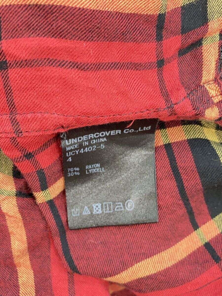 Undercover Plaid Short Sleeve Button Shirt Size US XL / EU 56 / 4 - 4 Thumbnail